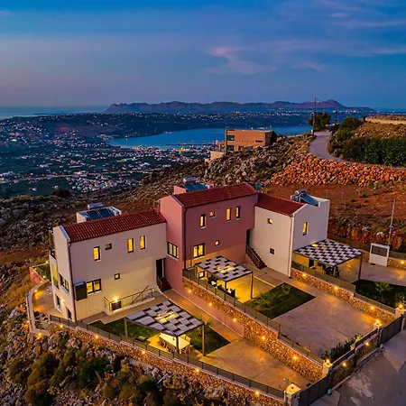 Lia Chania With Private Ecologic Pool And Amazing View! Villa La Canée