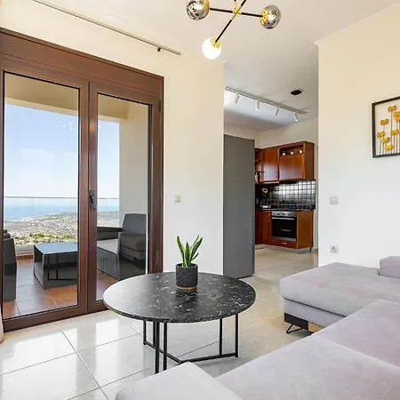 Lia Chania With Private Ecologic Pool And Amazing View! * La Canée